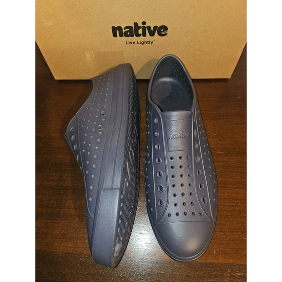 Native Unisex Jefferson Bloom Archive Sneaker Onyx New Mens 12 New in box - Picture 5 of 8